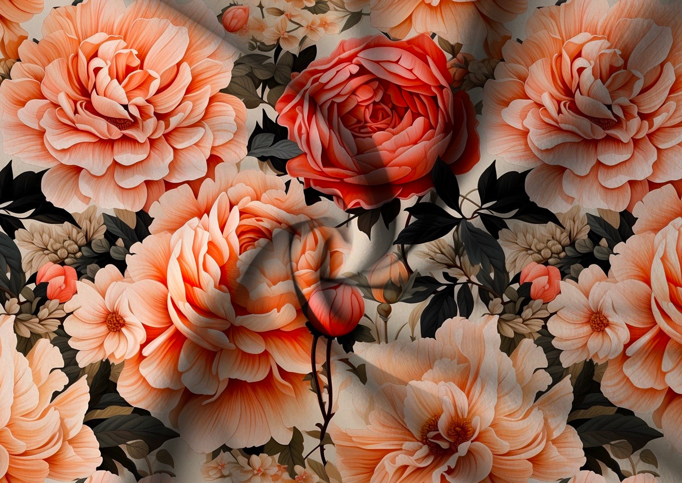 Orange Blumen November Vorbestellung